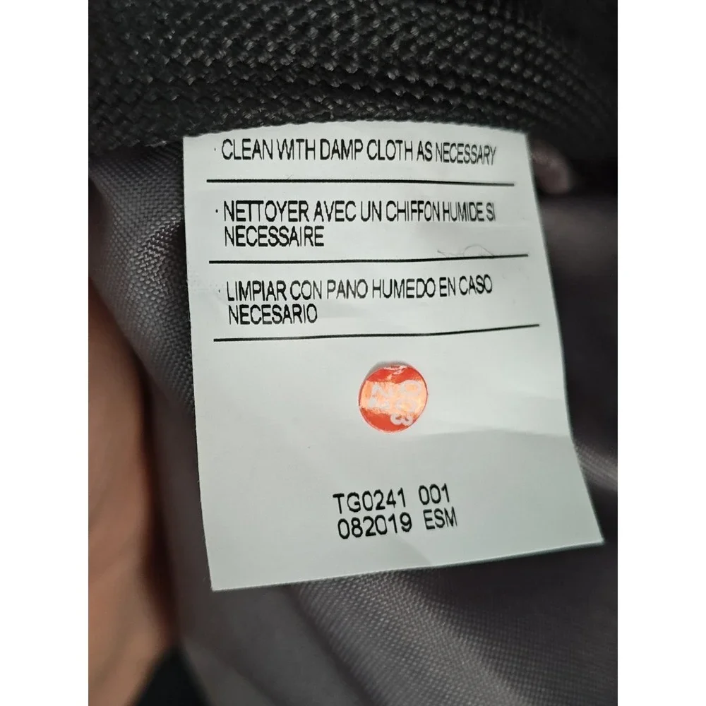 Nike Duffel Bag Black TC0241-010‎ Embroidered Logo Travel shoe Garage with strap